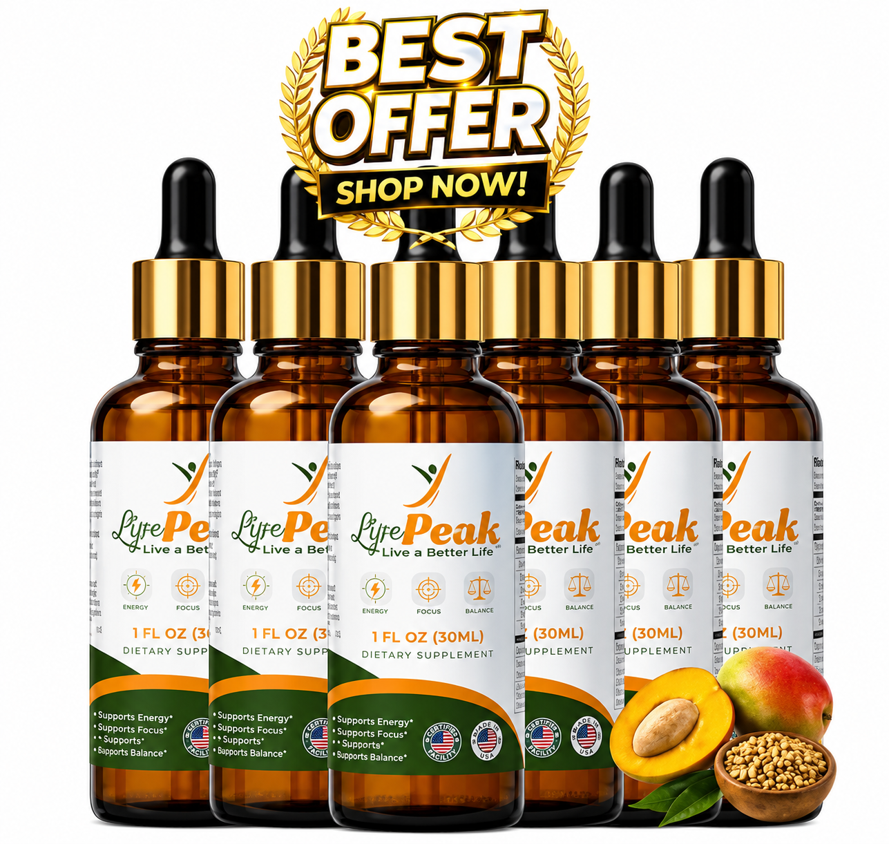 LipoPeak Drops Supplement